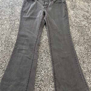 Faded Glory Charcoal Denim jeans woman’s size 12